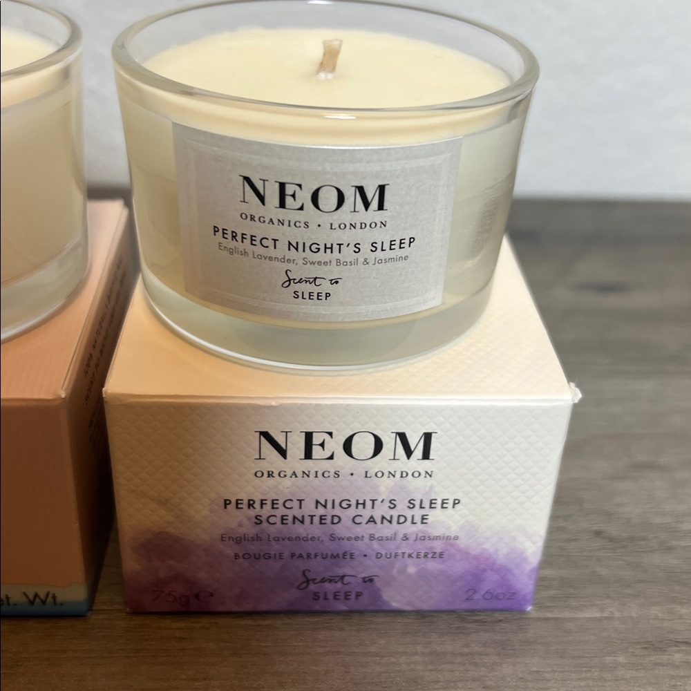 Neom Real Luxury & Perfect Night’s Sleep Candle Set - Picture 3 of 3
